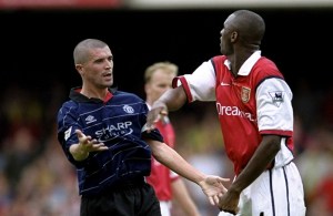 Roy Keane vs veira